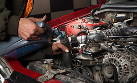 $35 for a Car or 4WD Radiator Flush & Supply of Coolant/Antifreeze (value up to $126.50)