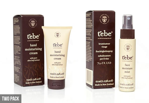 $16 for a Two-Pack of Spray Mist & Hand Moisturiser, or $23 for a Three-Pack of Spray Mist, Hand Moisturiser & Face Polish