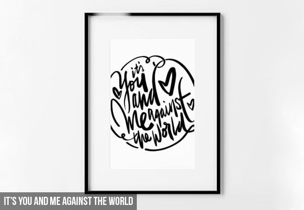 From $25 for a Handmade Black & White A5 or A4 Print