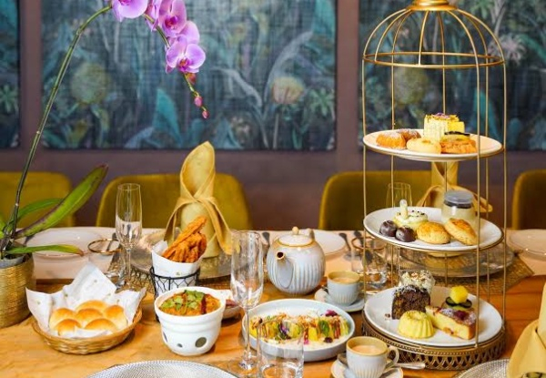 Authentic Indian Fusion High Tea for Two - Central Christchurch