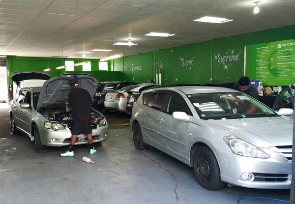 Elite Car Wash - Options for Super Clean, or Supreme Clean or Seat Wash
