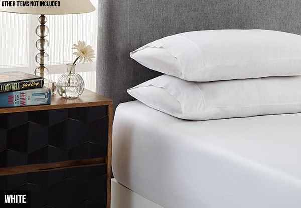 Royal Comfort 1500TC Fitted Sheet Set with Free Delivery - Four Sizes & Six Colours Available