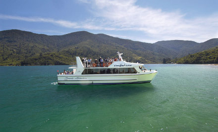 Cruise & Lunch in the Sounds at Furneaux Lodge