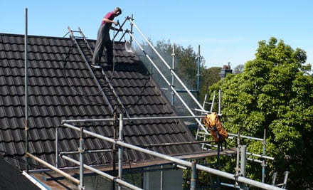 $224 for a Moss & Lichen Roof Treatment for a Three-Bedroom House - Options for up to Six-Bedroom House (value up to $448)