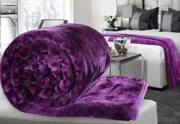 Easy Care Soft Throws - Eight Colours Available