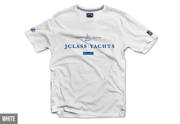 $19.75 for a Line7 J Class Classic Tee Available in Two Colours (value $39.50)