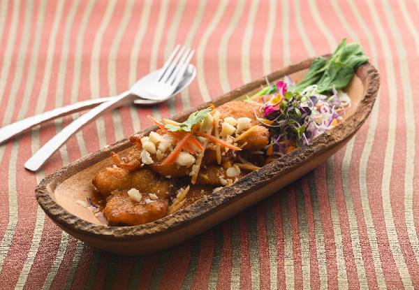 Two Thai Sharing Appetisers & One Main for Two People - Option for Two Appetisers & Two Mains for Two People