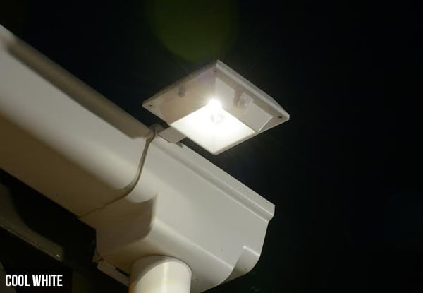 $26 for a Motion Sensor Solar LED Light – Available in Two Lightbulb Colours
