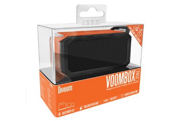 $60 for a Divoom Voombox Ongo - Water-Resistant Outdoor Ultra Rugged Bluetooth Portable Speaker with 1-Year Warranty
