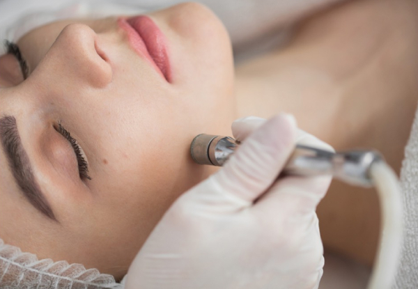 Microdermabrasion Treatment with a Hydrating Mask or LED Facial