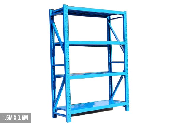 From $170 for Heavy-Duty Steel Garage Shelving - Four Options Available