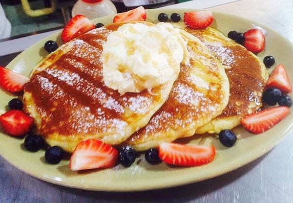 $12 for Any Breakfast for One Person incl. Tea, Coffee or Juice or $22 for Two People