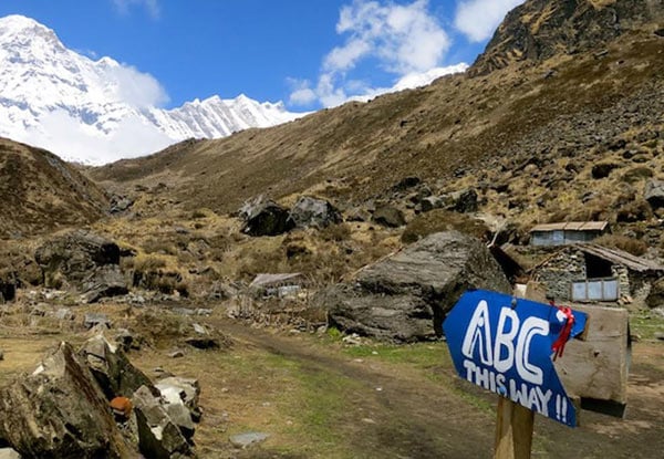 $1,249 Per Person Twin Share for a 15-Day   Annapurna Base Camp Trek Incl. Transfers, Accommodation, Standard Meals During Trek & More (value up to $2,100)