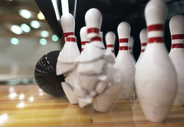 Two Tenpin Bowling Games incl. Shoe Hire, Pizza & Chips for One - Options for up to Four Adults or a Family Pass for One or Two Games
