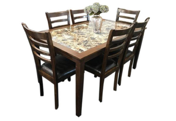 Mission Seven-Piece Dining Suite