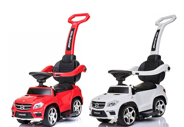 3-in-1 Kids Ride-On & Push Car
