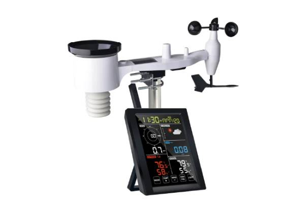 Solar-Powered Wireless Weather Station