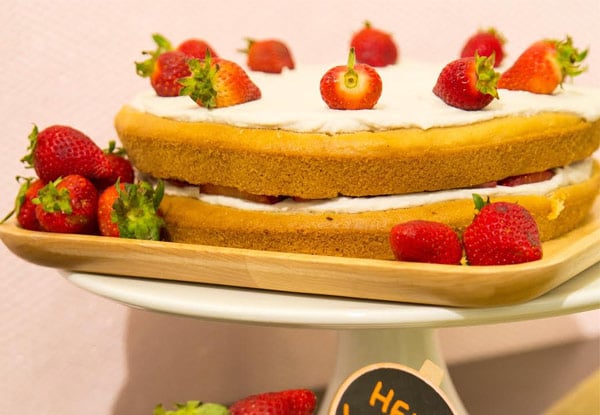 $69 for a Nine-inch Double-Layered Naked Cake (value up to $85)