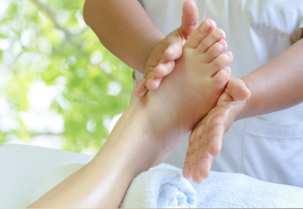 $45 for 1.5 Hours of Reflexology Treatment with Moisturizing Foot Massage