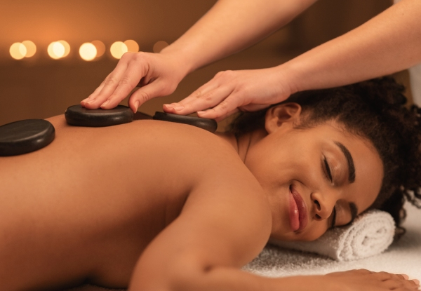 60-Minute Hot Stone Massage for One - Option 75-Minute Hot Stone Massage