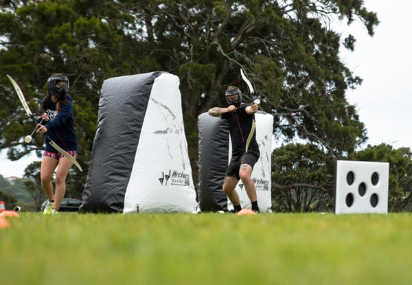 $20 for a $100 Archery War Voucher