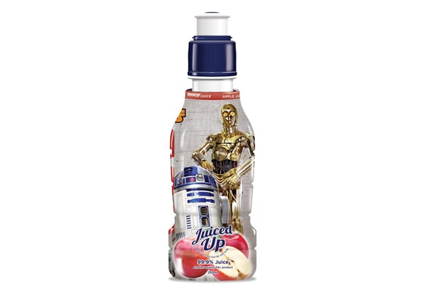 $19.99 for a 24-Pack Apple Flavoured Pop-Top Juice Featuring Star Wars R2D2 with Free Shipping