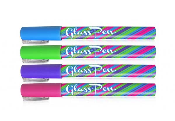 $7.50 for a Set of Four Glass Pens with Free Shipping