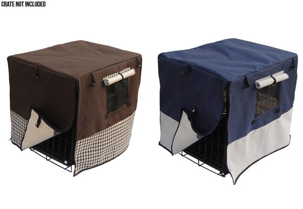 Dog Crate Cover - Five Sizes & Two Colours Available