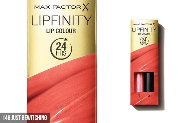 $8.99 for Max Factor Lipfinity 24hr Colour - Just Bewitching (RRP $31.99)