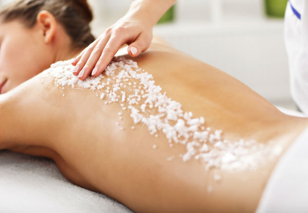 45-Minute Full Body Exfoliation Scrub, Polish, & Foot & Hand Massage - Option for 60 Minutes