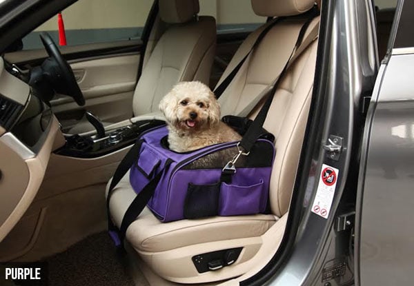 Luxury Pet Car Seat - Three Colours Available