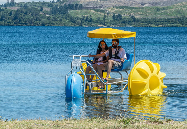 Aqua Trike Hire with Taupo Pedal Boats from $26.30