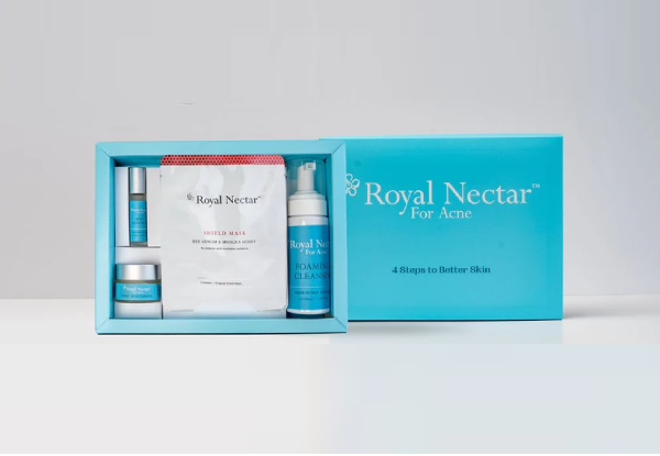 Nelson Honey Royal Nectar Kit Incl. Foaming Cleanser, Shield Masks, Spot Treatment & Moisturiser