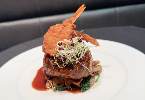 Dinner for Two People incl. Glass of Wine or Beer, & Valet Parking - Options for Two or Three Courses for up to Four People