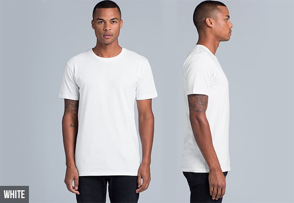 AS Colour Men's Staple Tee Three-Pack - Four Colours Available with Free Metro Delivery
