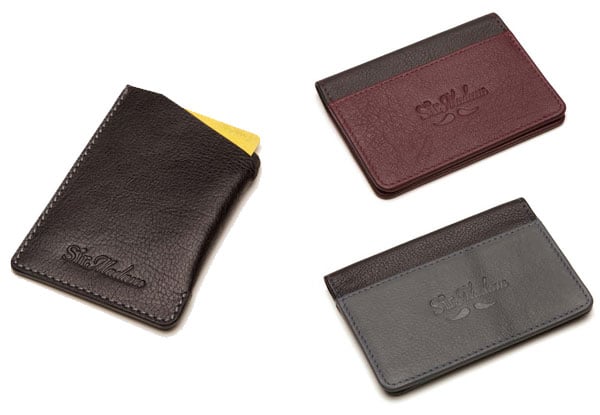 Men's Leather Card Holder - Two Types Available with Free Metro Delivery