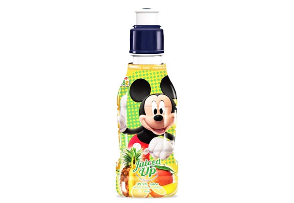 From $19.99 for a 24-Pack of Mickey & Friends Tropical Pop Top Juice with Free Shipping