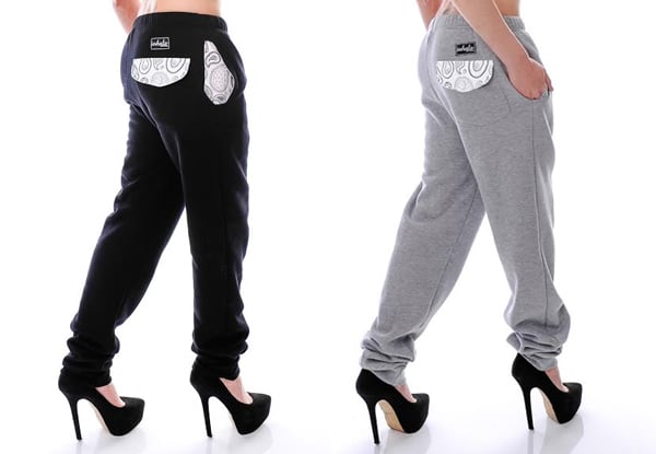 $19.95 for a Pair of Grey or Black Chill'n Pants – Available in Two Sizes