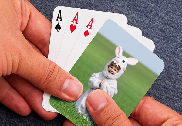 Personalised Playing Card Set incl. Nationwide Delivery