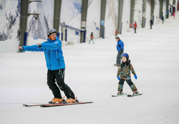 Learn to Ski or Snowboard with a Private Three-Lesson Pack at Snowplanet - Valid until 25th December 2026