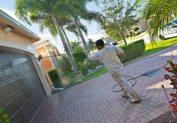 Exterior House Water Blasting for up to Five Bedroom House - Option to incl. Gutter Cleaning