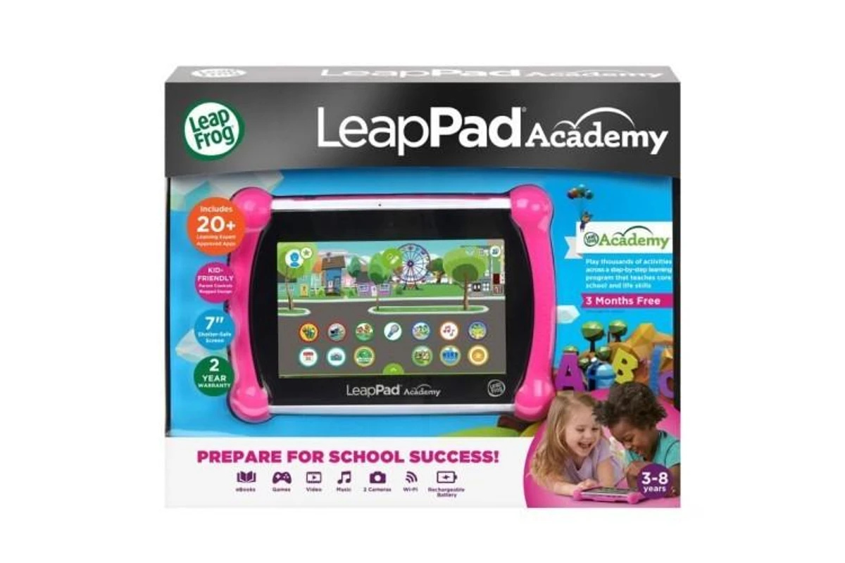 LeapFrog LeapPad Academy Kids Tablet - Pink