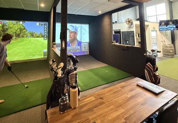 150-Minute Golf Simulator & Social Package at Loft18 for up to Six People