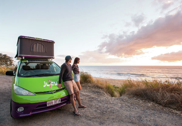 20% Off JUCY Champ Campervan in Queensland, Australia