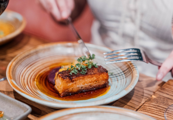 From $139 for a Five- or Seven-Course Pacific Fusion Set Menu for 2 People at Ernesto's - Optional Wine Match, Tables of 2 to 8