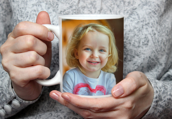 Personalised Photo Mug - Option for a Magic Wow Mug