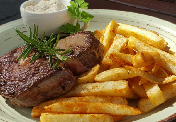 Hanmer Springs Lunch or Dinner for Two People - Option for  Four People