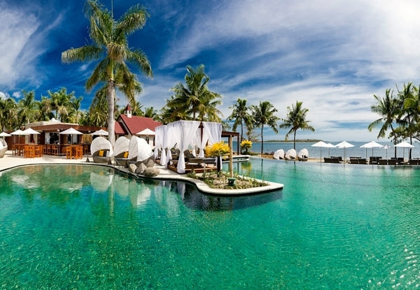 From $1,130 for a Three-Night Five-Star Luxury Couple's Fiji Escape incl. Daily Champagne Breakfast, Two Cocktails, $200 Food & Beverage Credit & $50 So Spa Credit – Options for up to Seven Nights & Room Upgrade Available