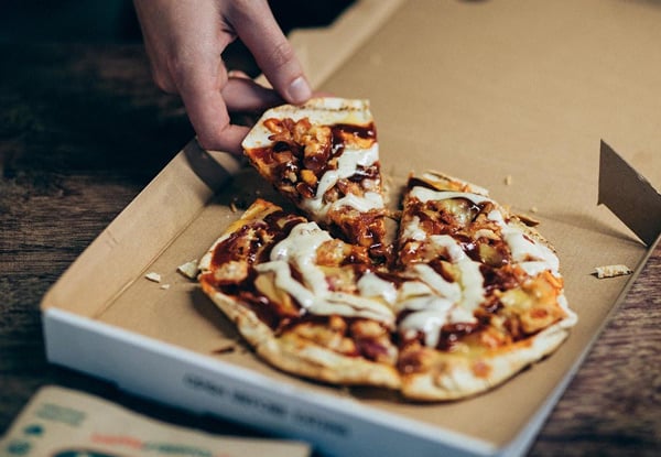 One Pita Pizza - Option for Two - Available for Lunch & Dinner