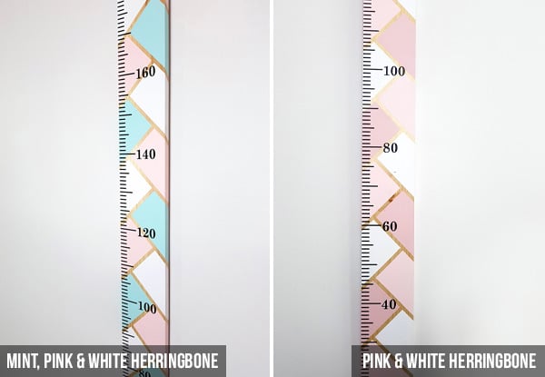 Little Miss Viking Painted Height Chart